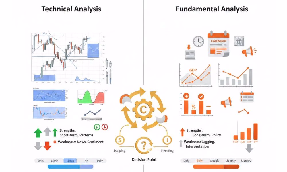 تحلیل تکنیکال و تحلیل فاندامنتال چیست؟